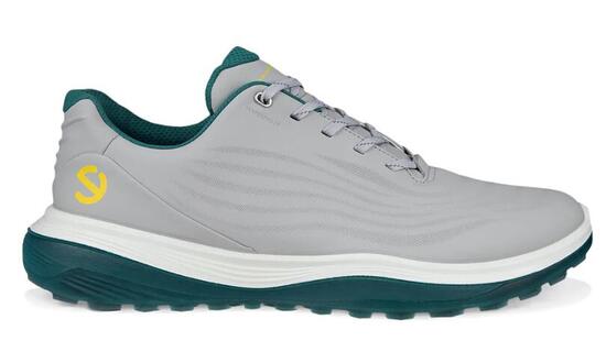 Scarpa da golf da uomo Ecco Golf LT1 pelle impermeabile bianca
