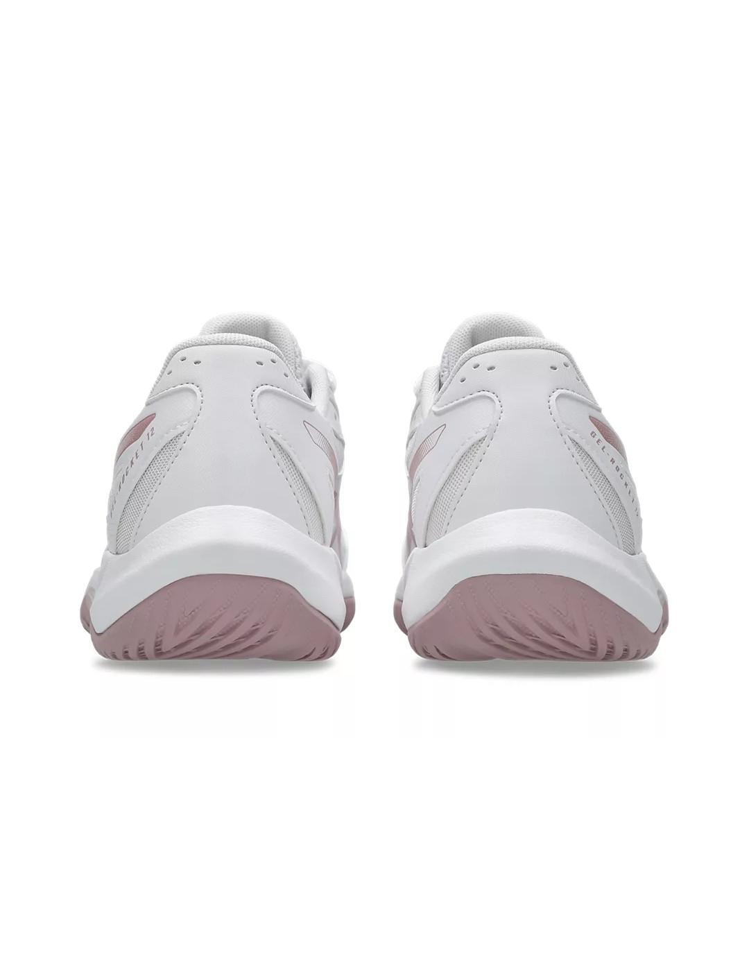 Indoor Mujer - ASICS Gel Rocket 12 W - White/PeachPink 7/7