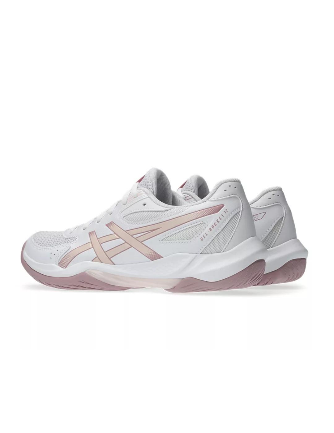 Chaussures de sport pour femmes Asics Gel-rocket 12 Blanc. 4/7
