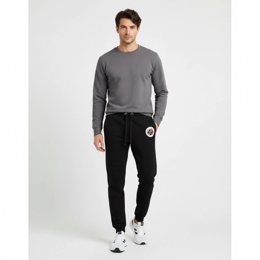 GEOGRAPHICAL NORWAY Jogging Pant MIRABEL MEN 100 EO-PR+BS Sne (SU1204H/GN/Black) 2/3