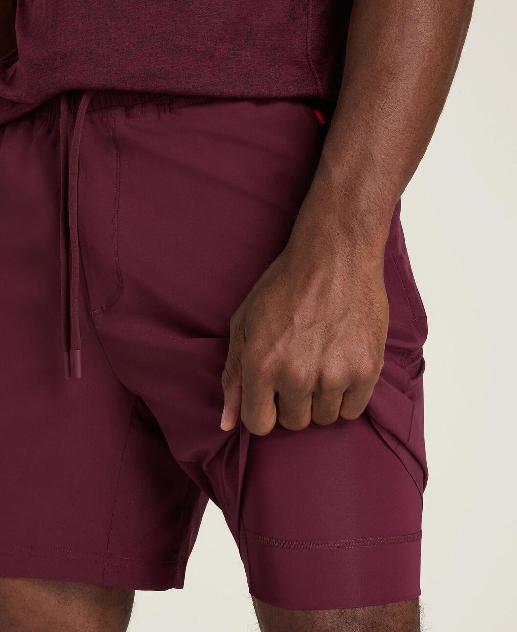 Doubleday Short Herren Rot 3/4