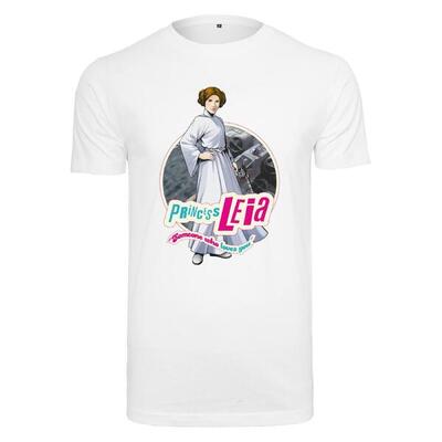 T-shirt urban classics star wars leia logo