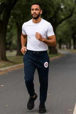 GEOGRAPHICAL NORWAY Jogging Pant MIRABEL MEN 100 EO-PR+BS Snea (SU1204H/GN/Navy)