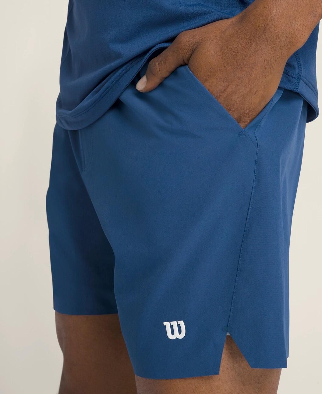 Pantaloncini da torneo da uomo blu 4/4
