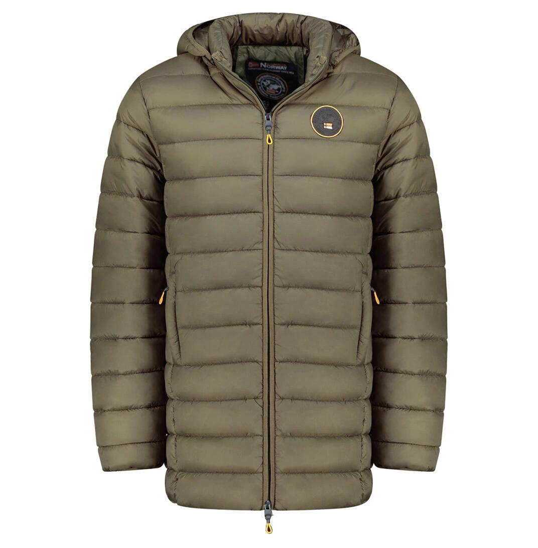 Kurtka męska Geographical Norway AMIGOMAP LONG HOOD DB KAKI MEN 233 KAKI