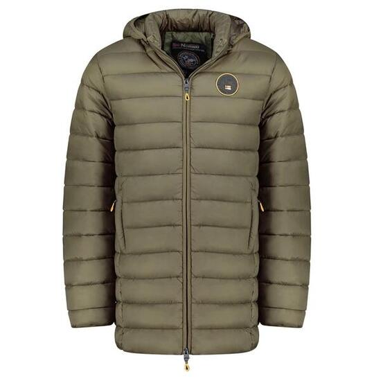 GEOGRAPHICAL NORWAY Kurtka AMIGOMAP LONG HOOD DB KAKI MEN 233 KAKI Baskets