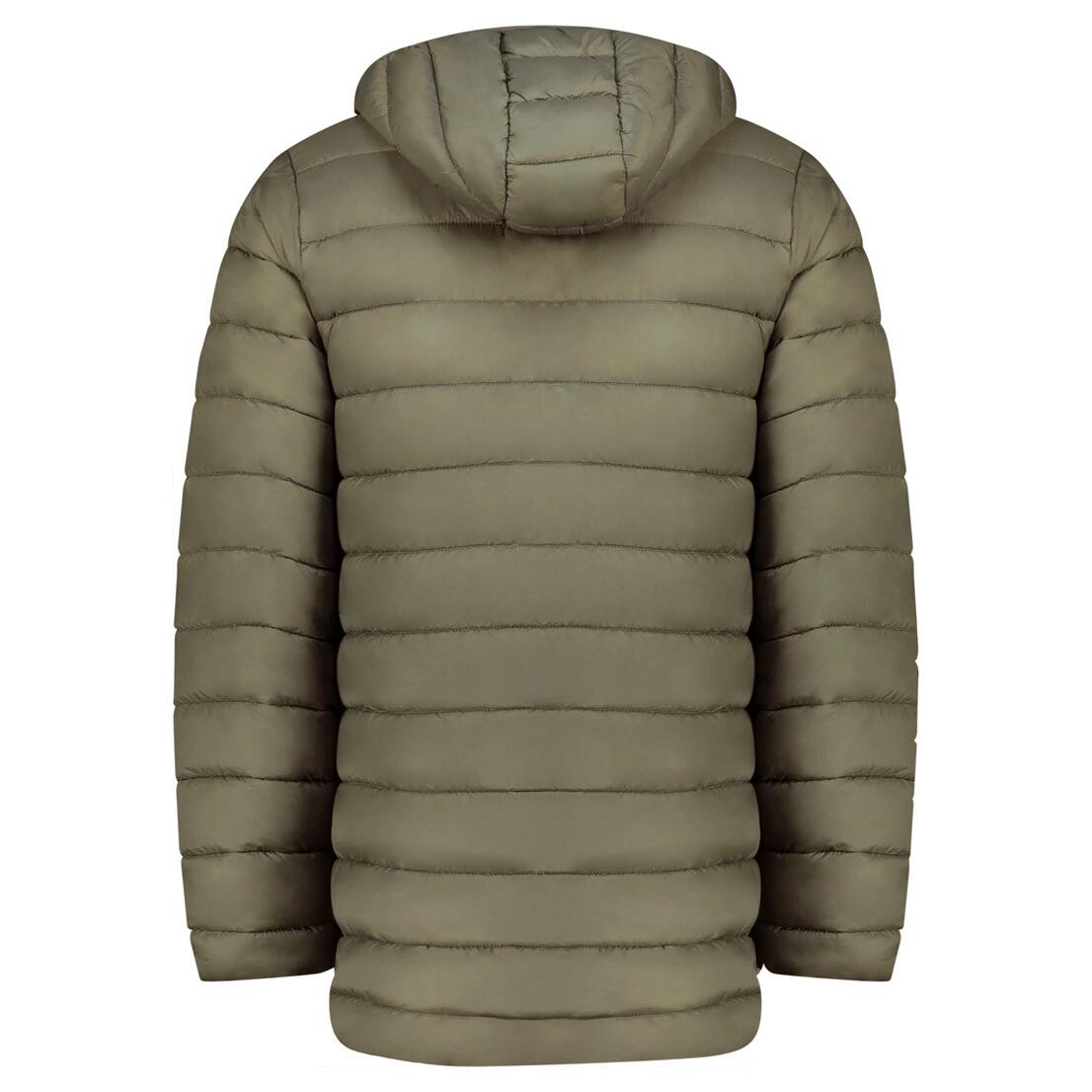 GEOGRAPHICAL NORWAY Kurtka AMIGOMAP LONG HOOD DB KAKI MEN 233 KAKI Tenis 3/3