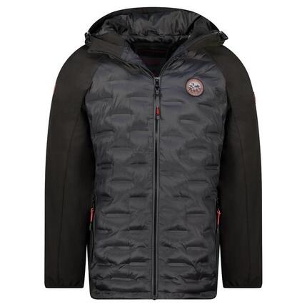 GEOGRAPHICAL NORWAY Kurtka BAEL BLACK DB MEN 056 BLACK Sneaker (WZ8113H/GN-NOIR)