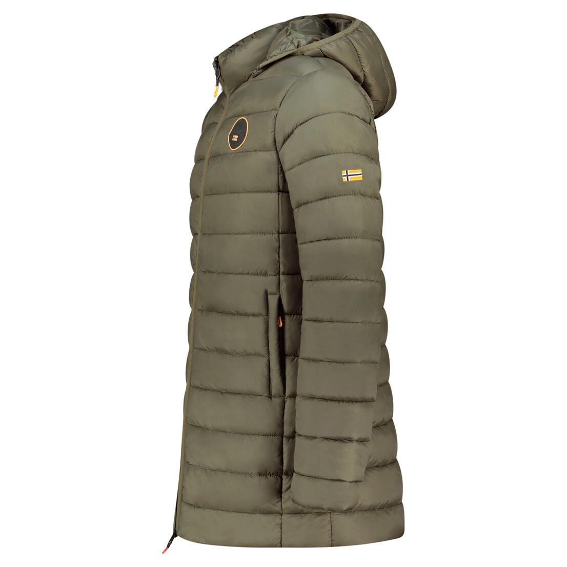 GEOGRAPHICAL NORWAY Kurtka AMIGOMAP LONG HOOD DB KAKI MEN 233 KAKI Tenis 2/3