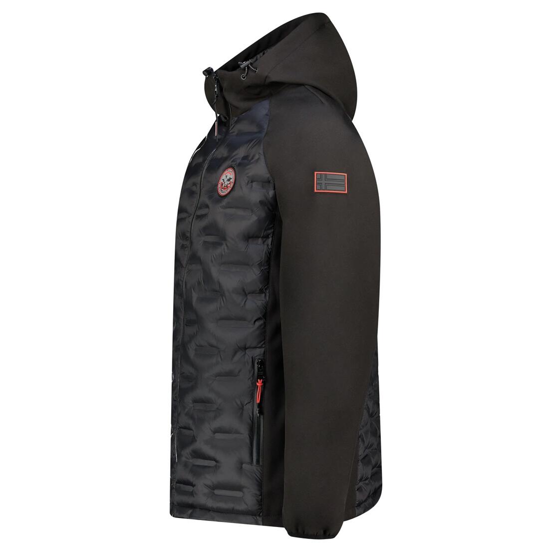 GEOGRAPHICAL NORWAY Kurtka BAEL BLACK DB MEN 056 BLACK Sneaker (WZ8113H/GN-NOIR) 2/3