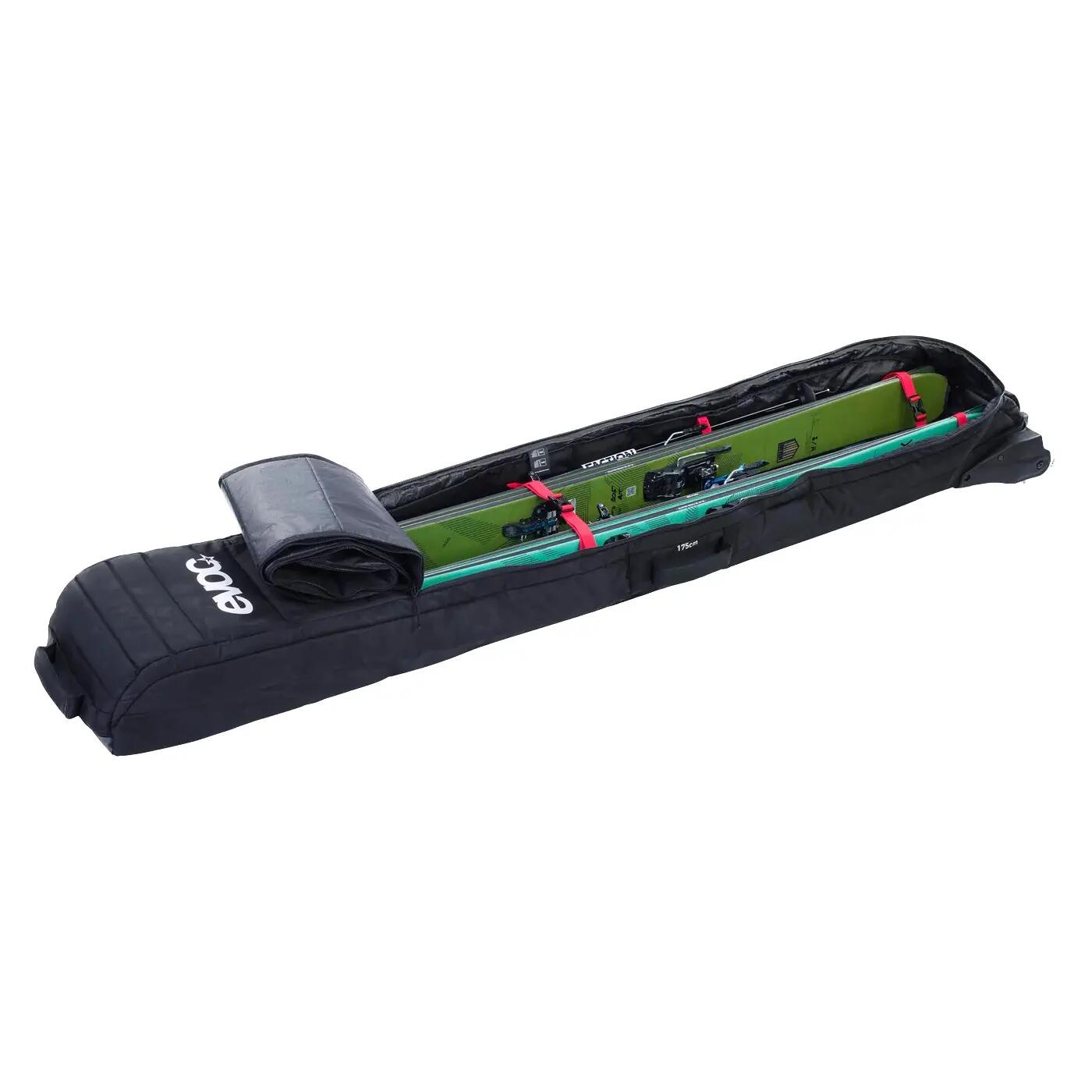 Sac à skis à roulettes – pouvant contenir jusqu'à deux paires de skis 3/7