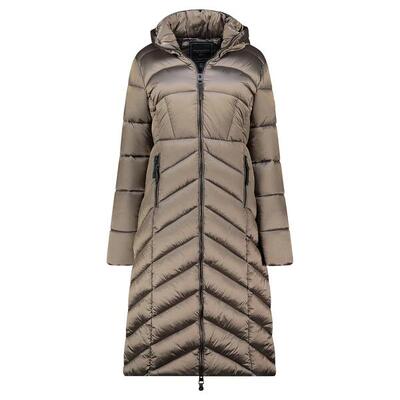 Geographical norway kurtka blanche long taupe db lady 0116 taupe sneakers