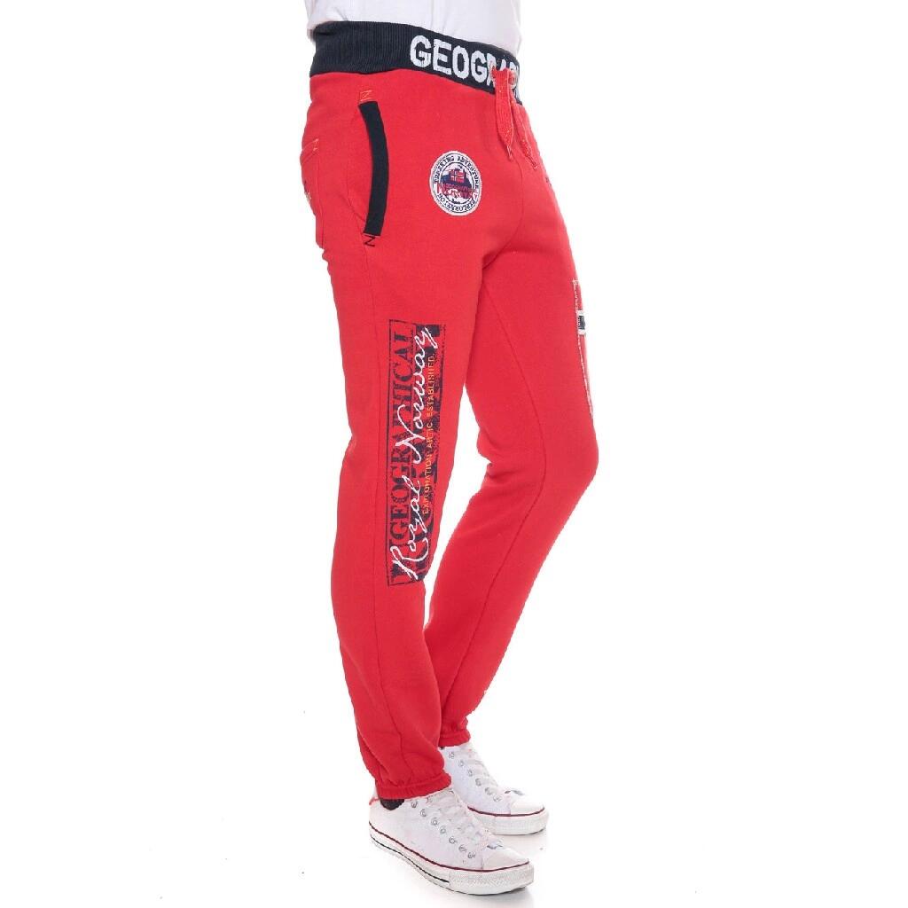 GEOGRAPHICAL NORWAY Spodnie MYER RED DB MEN 317 Sneakers Red 3/3