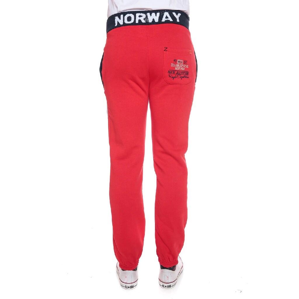 GEOGRAPHICAL NORWAY Spodnie MYER RED DB MEN 317 Sneakers Red 2/3
