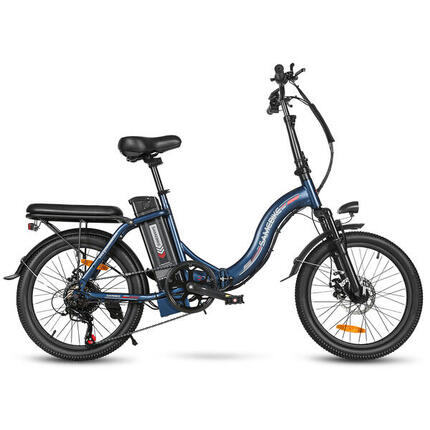Opvouwbare elektrische fiets SAMEBIKE CY20 20×2.3 inch band