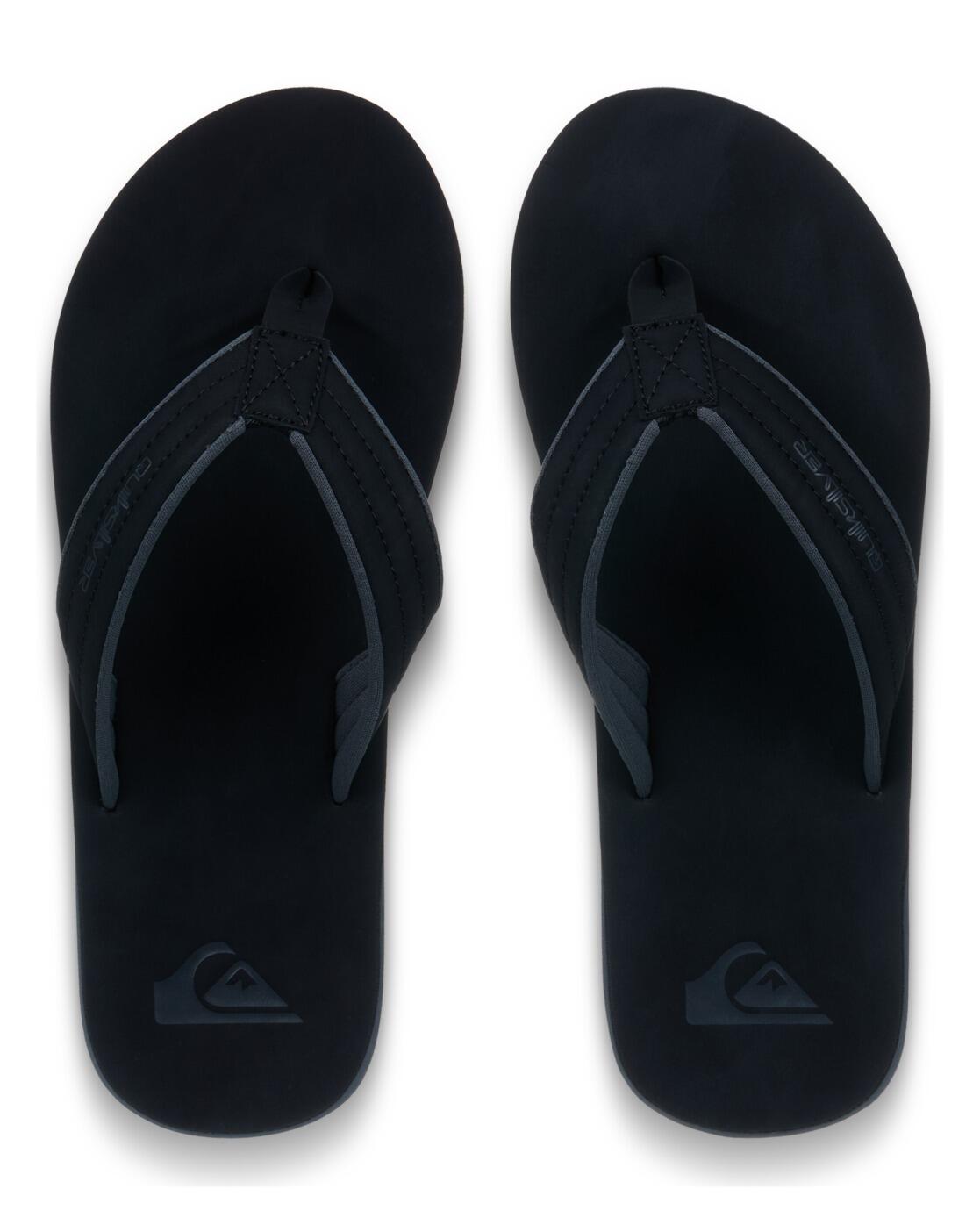 Sandales CARVER NUBUCK Noir Homme 4/4