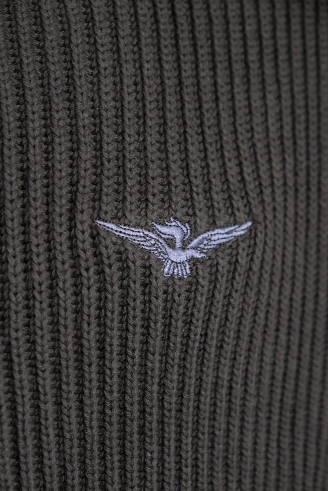 Tricot Uomo W5F850 Esercito in cotone 3/4