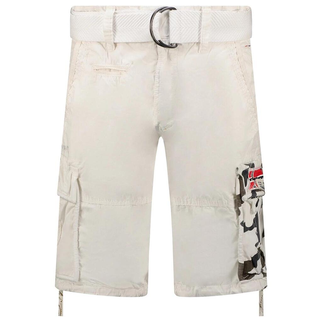 GEOGRAPHICAL NORWAY Bermudy PASTEQUE EO MEN 063 Sneakers Whi (SX1425H/GNO-White)