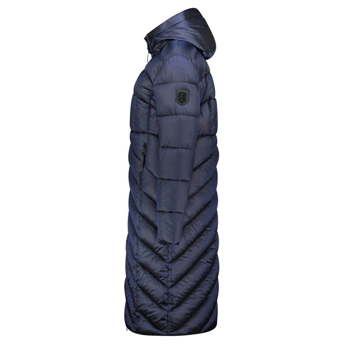 GEOGRAPHICAL NORWAY Kurtka BLANCHE LONG NAVY DB LADY 0116 NAVY Baskets Navy 3/3