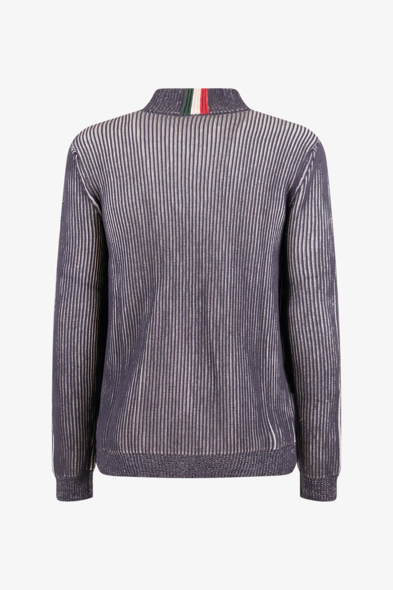 Tricot Uomo W5F850 Esercito in cotone 2/4