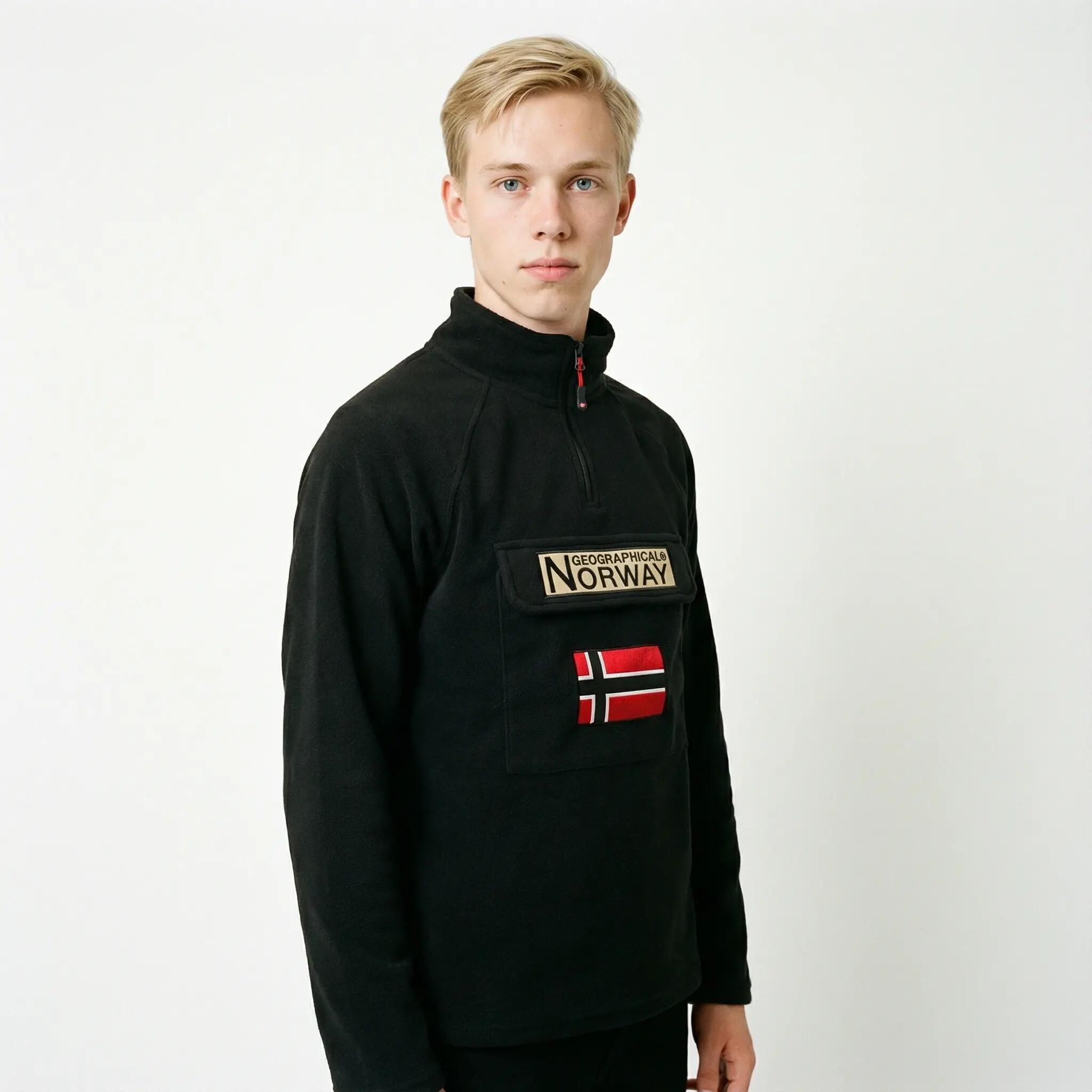 Bluza polarowa damska Geographical Norway TYMCLASS HZ czarna (WW3180F/GNO Black) 2/2