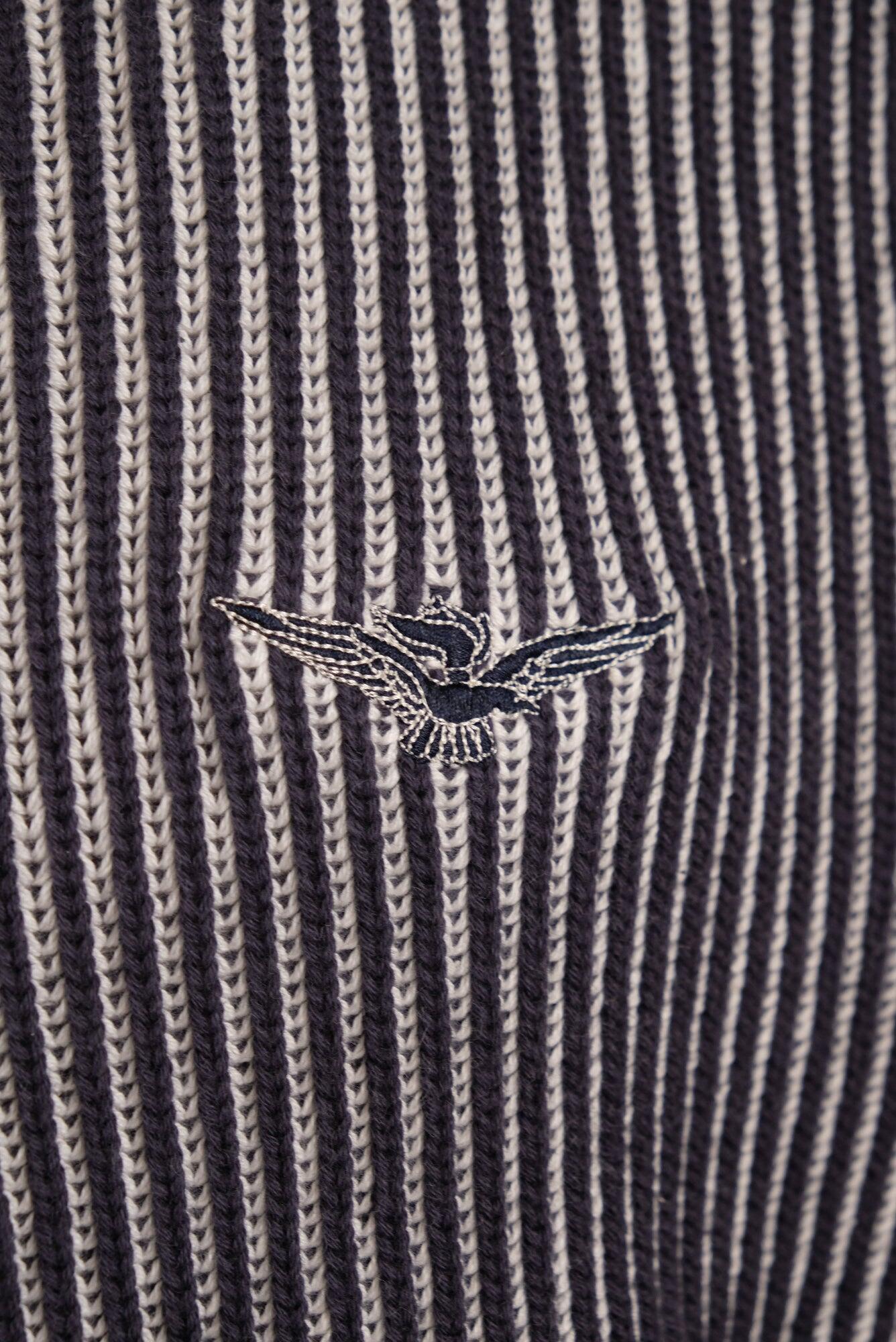 Tricot Uomo W5F850 Esercito in cotone 3/4