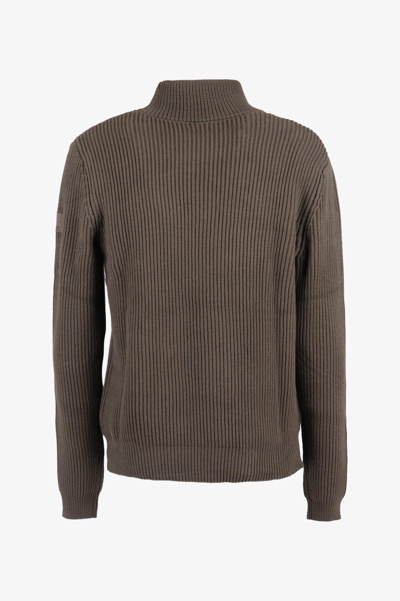 Tricot Uomo W5F849 Esercito in cotone 2/4