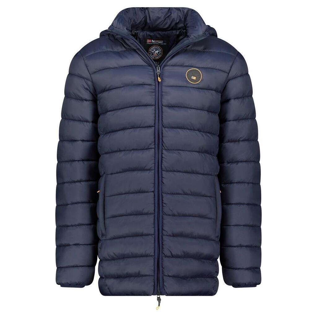 GEOGRAPHICAL NORWAY Kurtka AMIGOBADGE LONG HOOD DB NAVY MEN 233 NAVY Sneakers Na