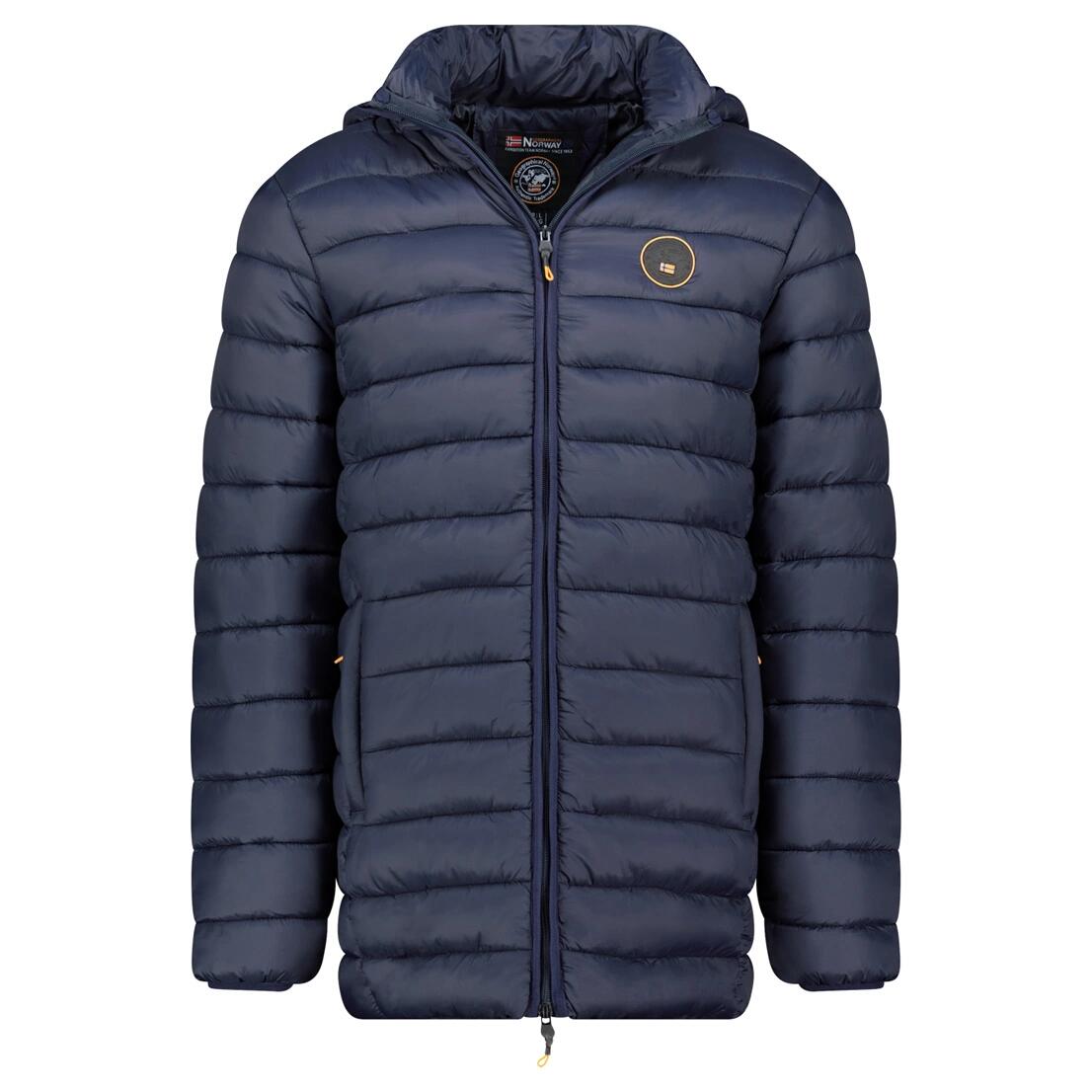 Kurtka męska Geographical Norway AMIGOBADGE LONG HOOD DB NAVY MEN 233 NAVY