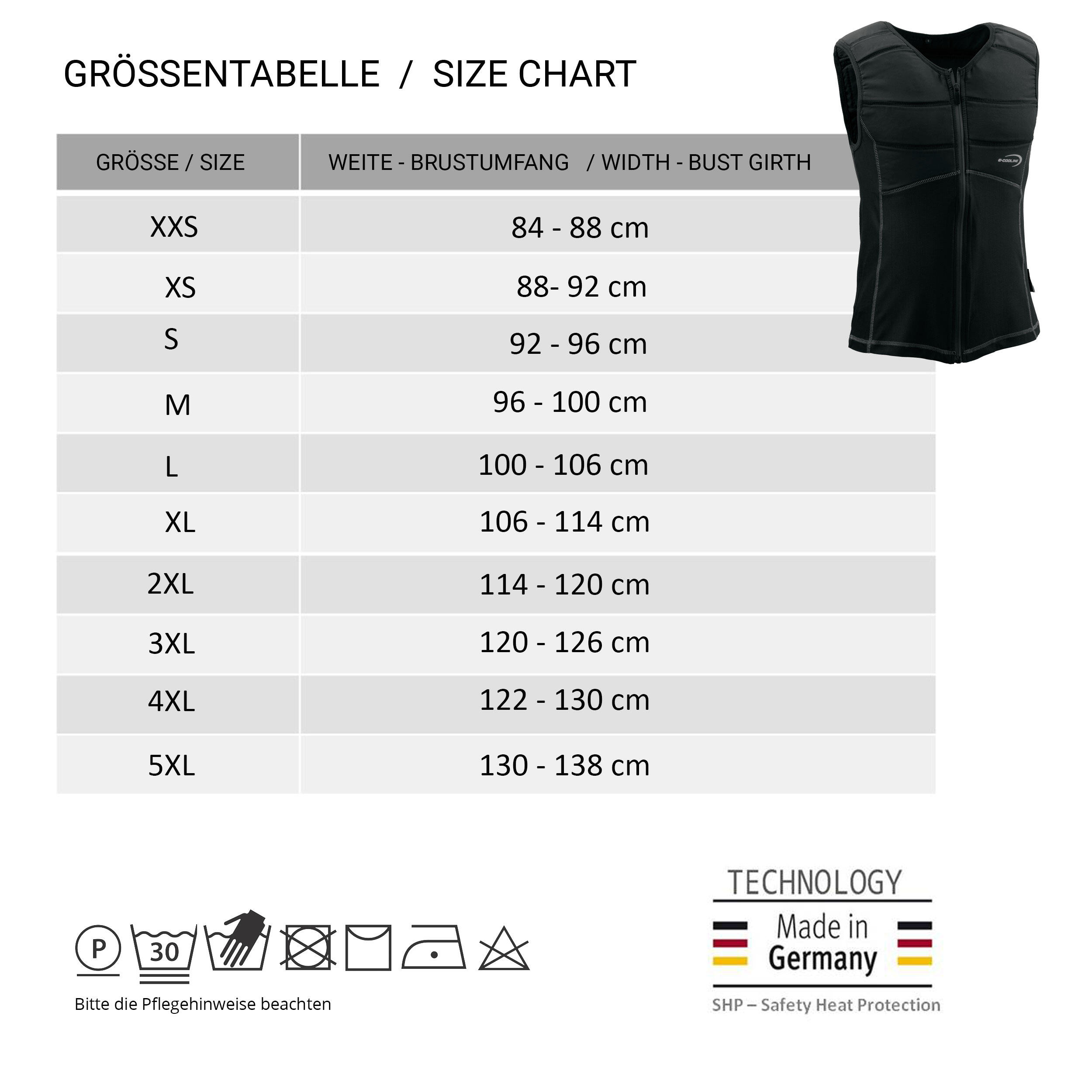 E.COOLINE Powercool SX3 Gilet | Gilet raffreddante adulto | attivato con acqua 3/9