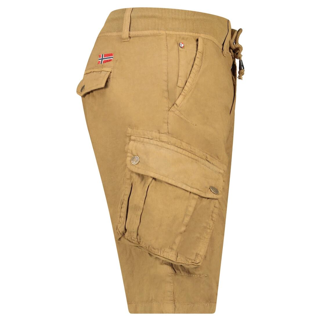 GEOGRAPHICAL NORWAY Bermudy PAKITO KAKI DB MEN 256 Baskets (SY1623H/GN-Kaki) 3/3