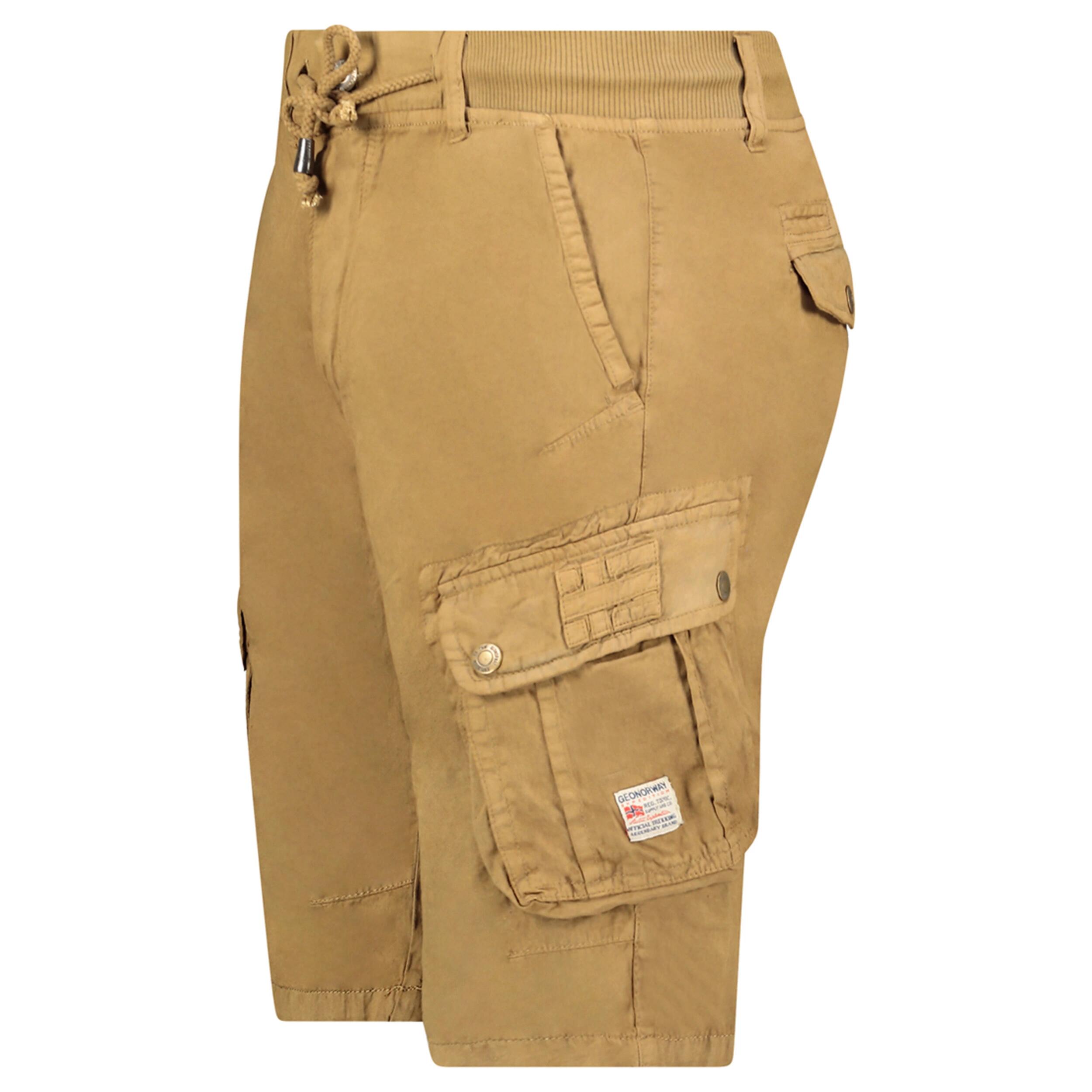 GEOGRAPHICAL NORWAY Bermudy PAKITO KAKI DB MEN 256 Baskets (SY1623H/GN-Kaki) 2/3