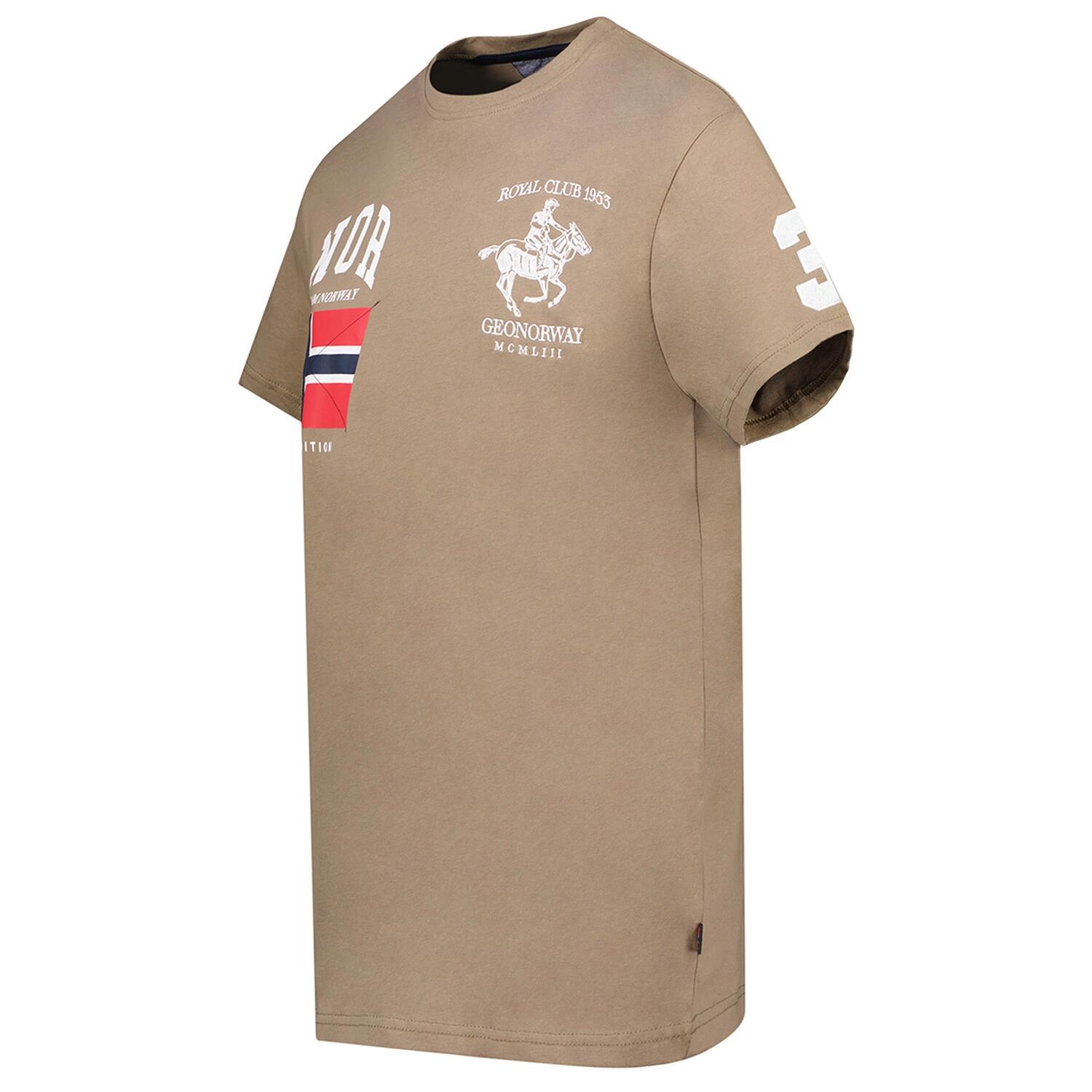 GEOGRAPHICAL NORWAY T-Shirt JEQUESTRE MEN 254 Baskets 2/3