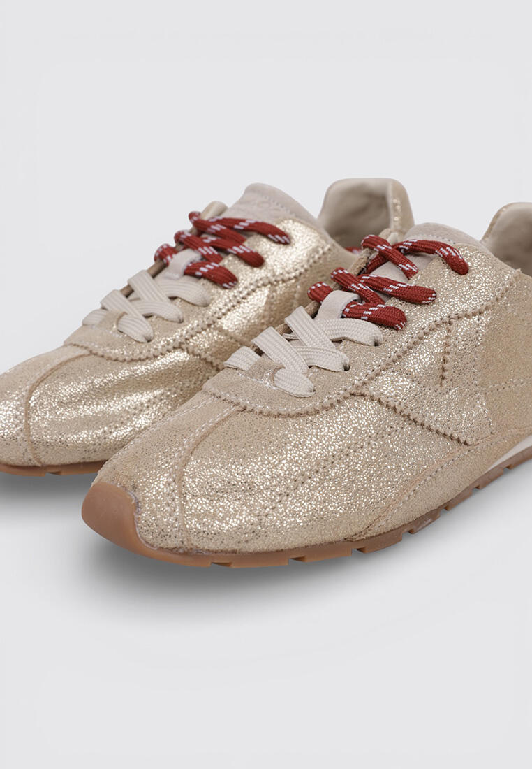 Zapatillas Deportivas Mujer Victoria ASTER METAL Dorad 3/6