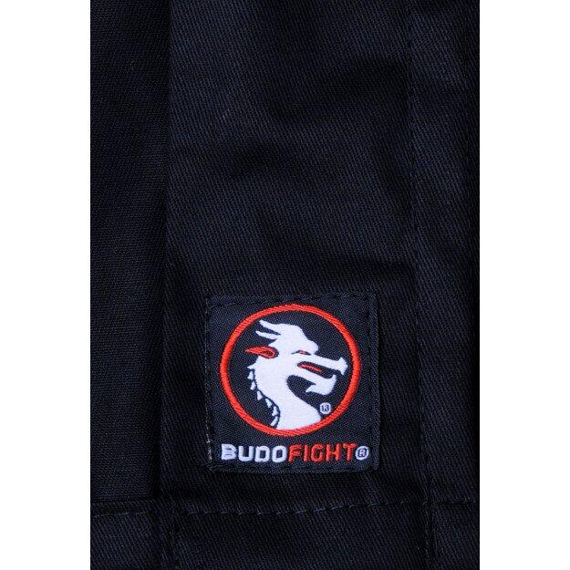 Pantalon de kung-fu droit noir 4/4