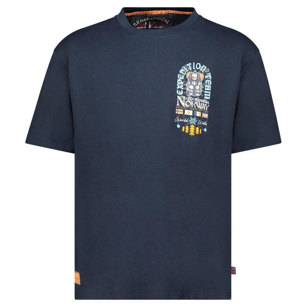 GEOGRAPHICAL NORWAY T-Shirt JAKADO DB NAVY MEN 254 Sneakers Navy