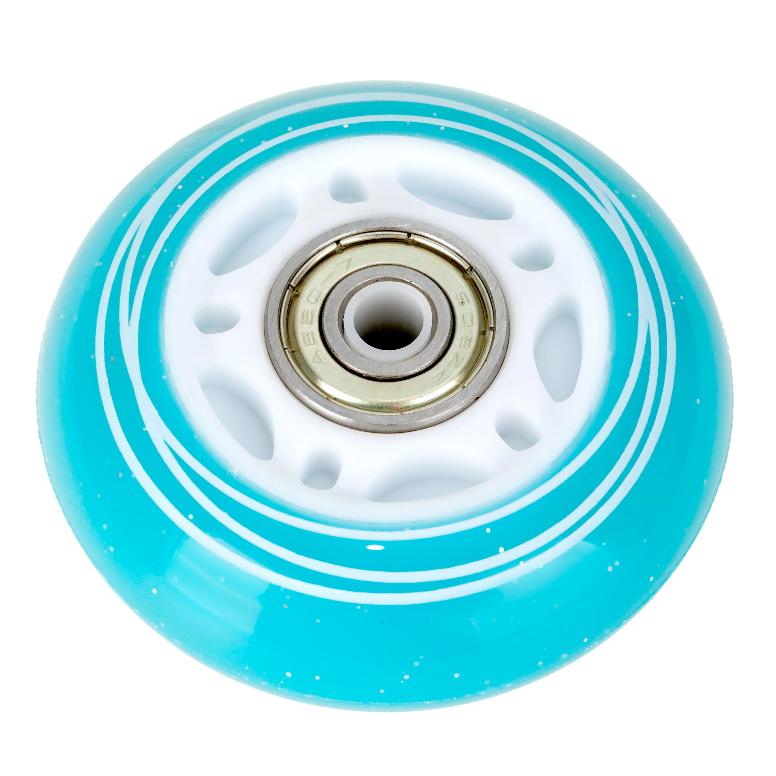 8 ruedas LED luminosas + rodamientos para ruedas Raven Loret PU 4/7