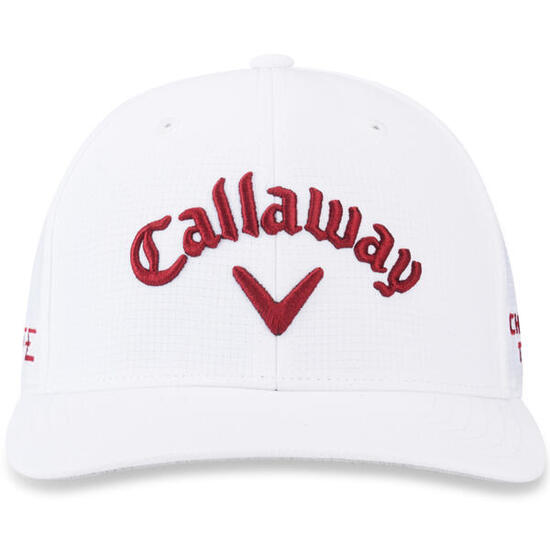 Tour Authentic Performance Pro Cap Weiss/Rot