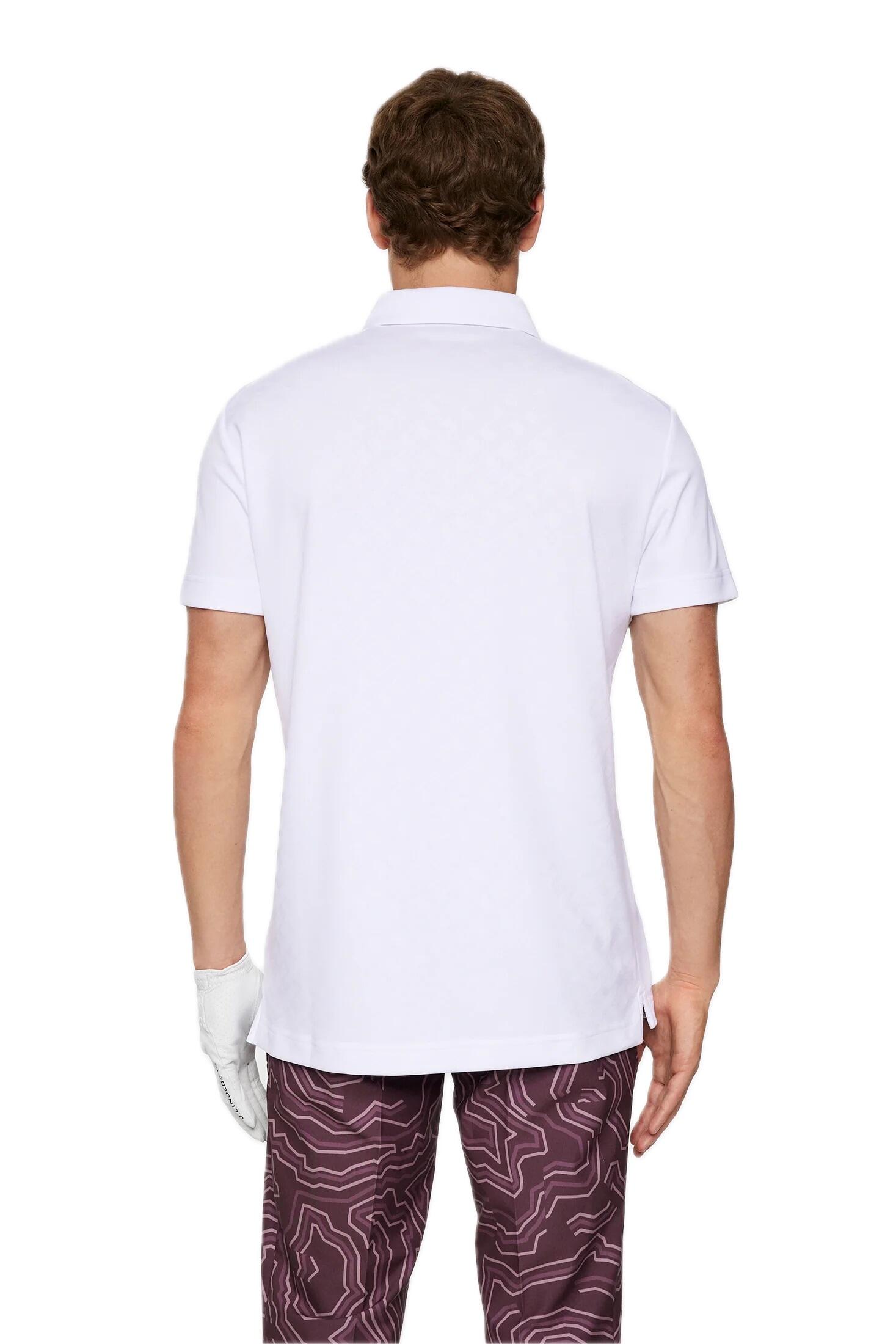 Peat Polo Herren Weiss 4/4