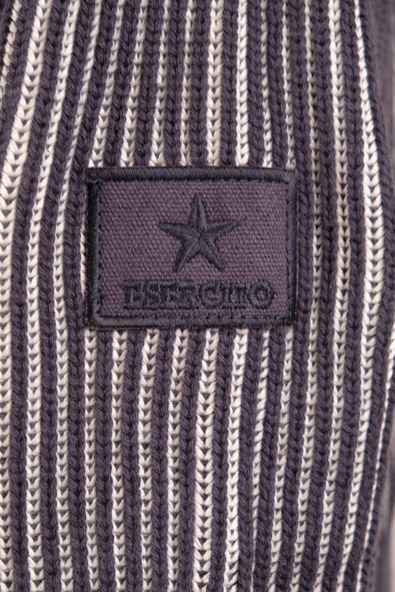 Tricot Uomo W5F849 Esercito in cotone 3/4