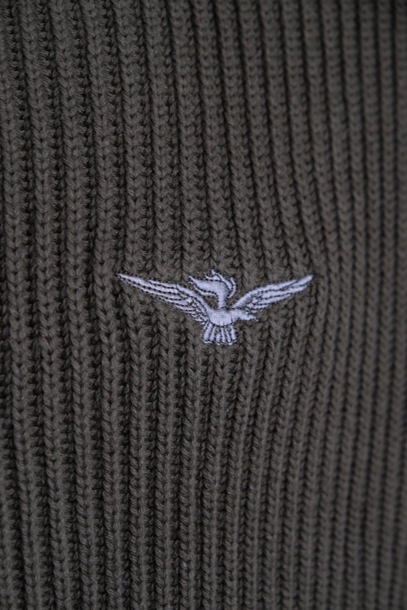Tricot Uomo W5F850 Esercito in cotone 3/4