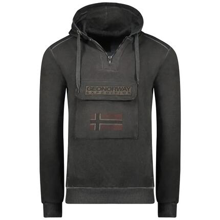 Sweat À Capuche Motif/style Badge GYMCLASS EO Homme (Noir)