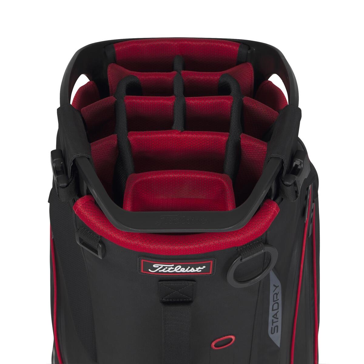 Hybrid Stadry Stand Bag Black/Red 2/7