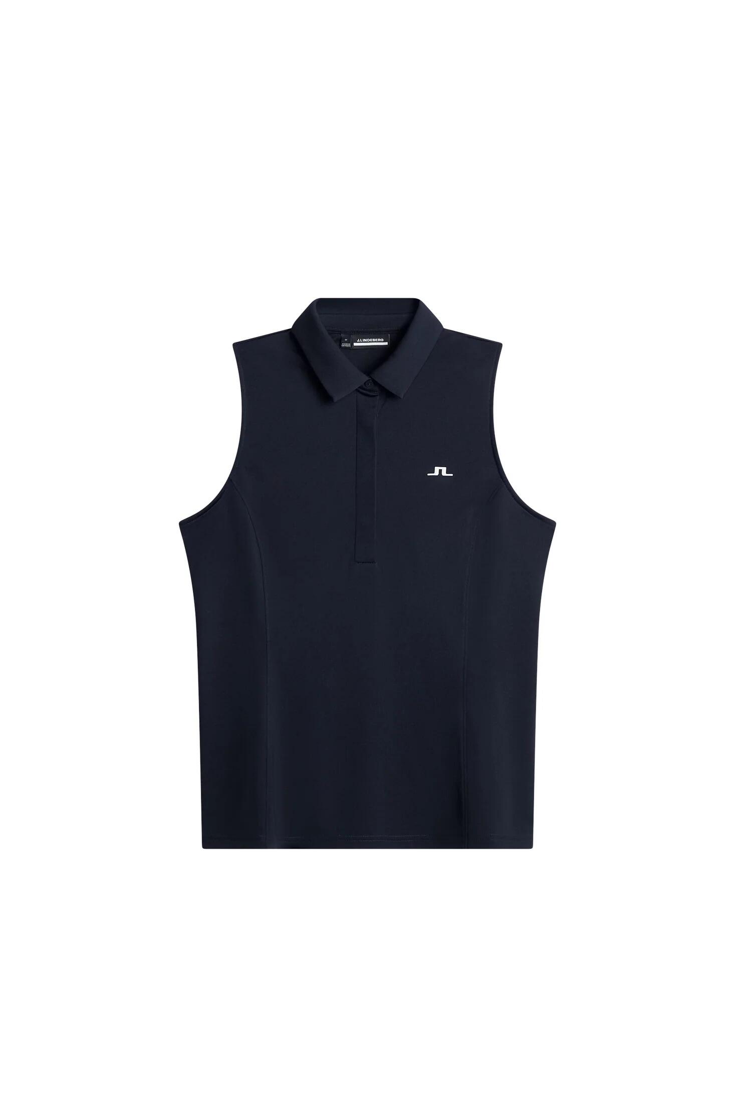 Dena Sleeveless Top Resort Womens Navy 3/4