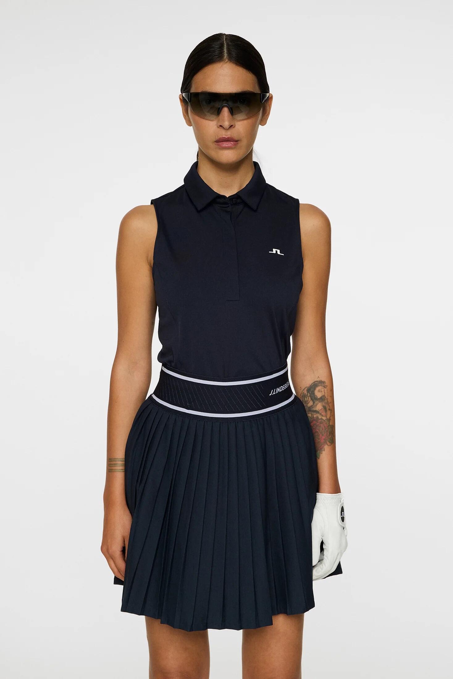 J.LINDEBERG Dena Sleeveless Top Resort Womens Navy