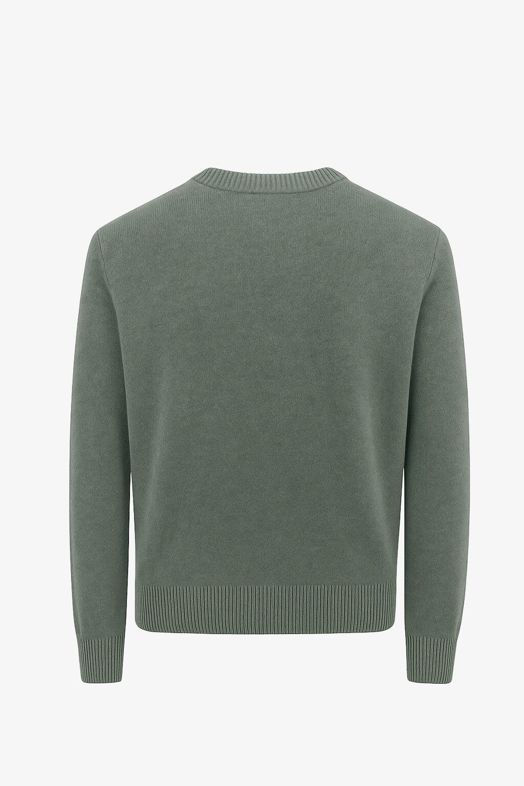 Tricot Uomo W5F855 Esercito in lana 2/4