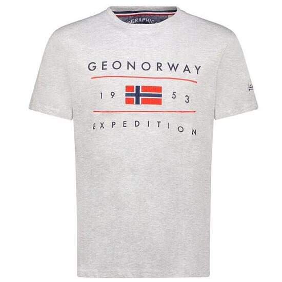 GEOGRAPHICAL NORWAY T-Shirt JEZOLO DB BGREY MEN 254 Sneakers