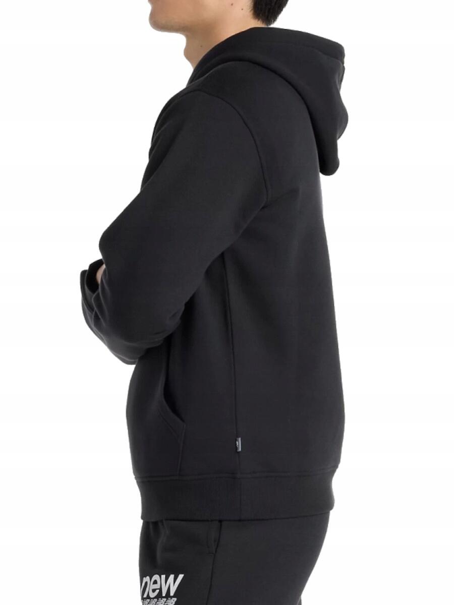 Bluza na co dzień Męska New Balance Ciepła Bawełniana Z Kapturem 3/4