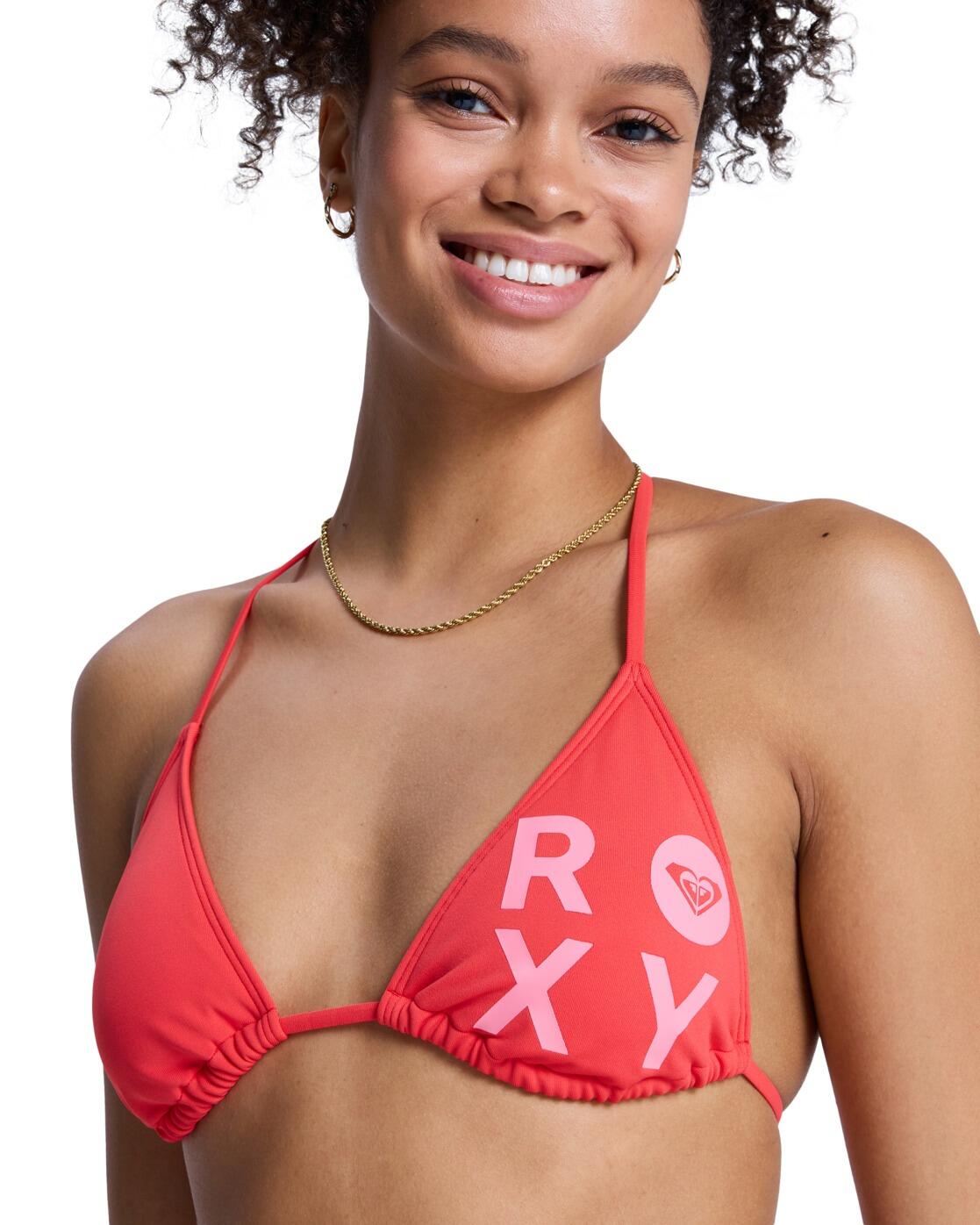 Ensemble de bikini Tiki Tri deux pièces SOLID ESSENTIALS TS SET Rouge Femme 4/4