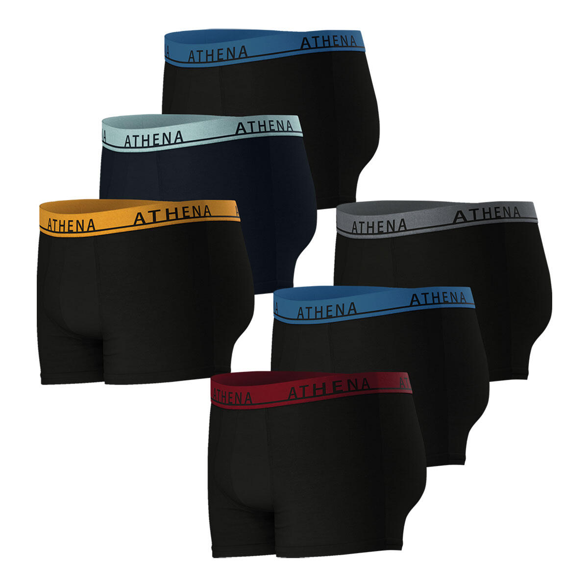 Lot de 6 Boxers Easy color 2/7